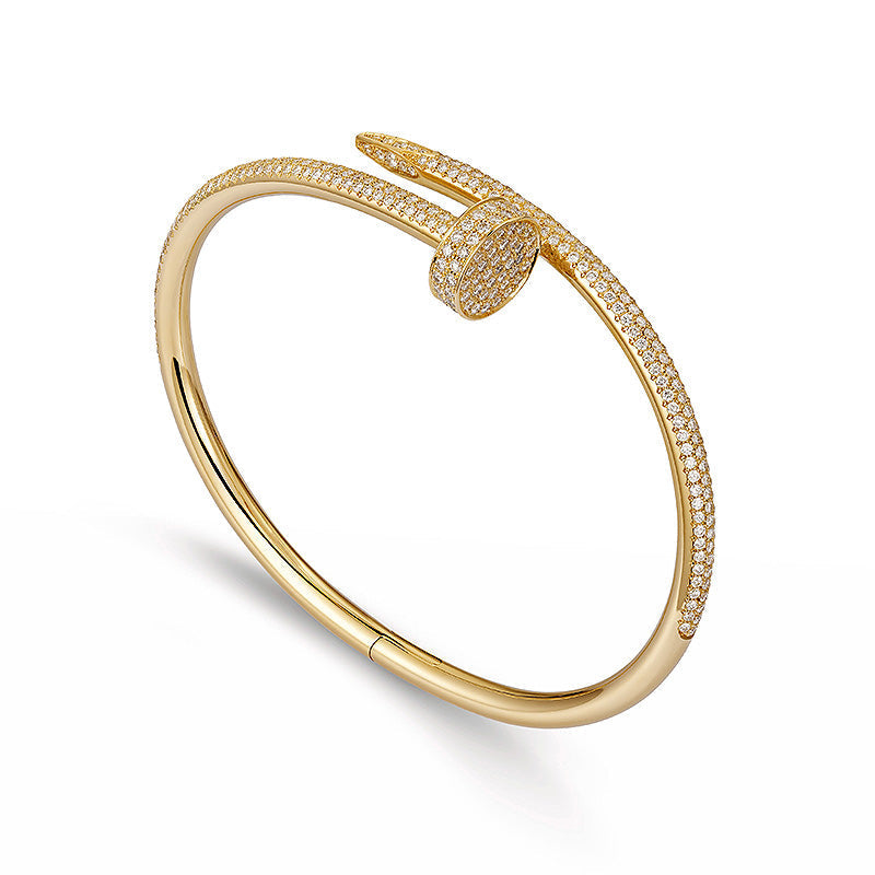 [Max Jewelry ]JUSTE BRACELET 3.5MM ALL DIAMONDS
