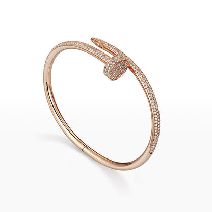 [Max Jewelry ]JUSTE BRACELET 3.5MM ALL DIAMONDS