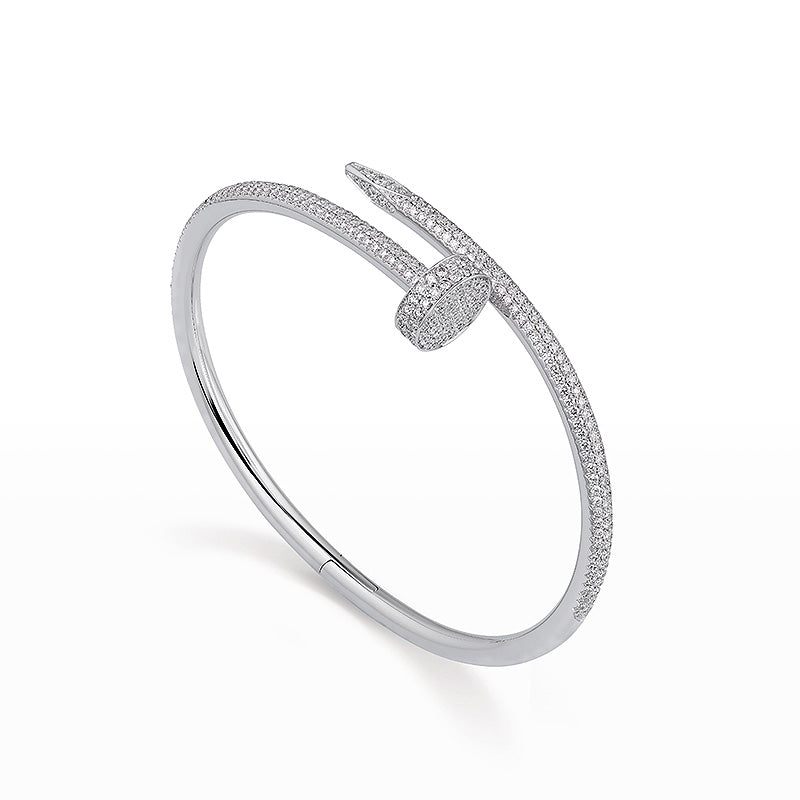 [Max Jewelry ]JUSTE BRACELET 3.5MM ALL DIAMONDS