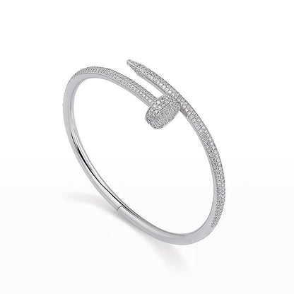 [Max Jewelry ]JUSTE BRACELET 3.5MM ALL DIAMONDS