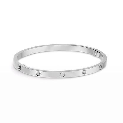 [Max Jewelry ]LOVE BRACELET 3.65MM 6 DIAMONDS
