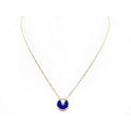 [Plus&Max]AMULETTE ROSE GOLD AGATE NECKLACE