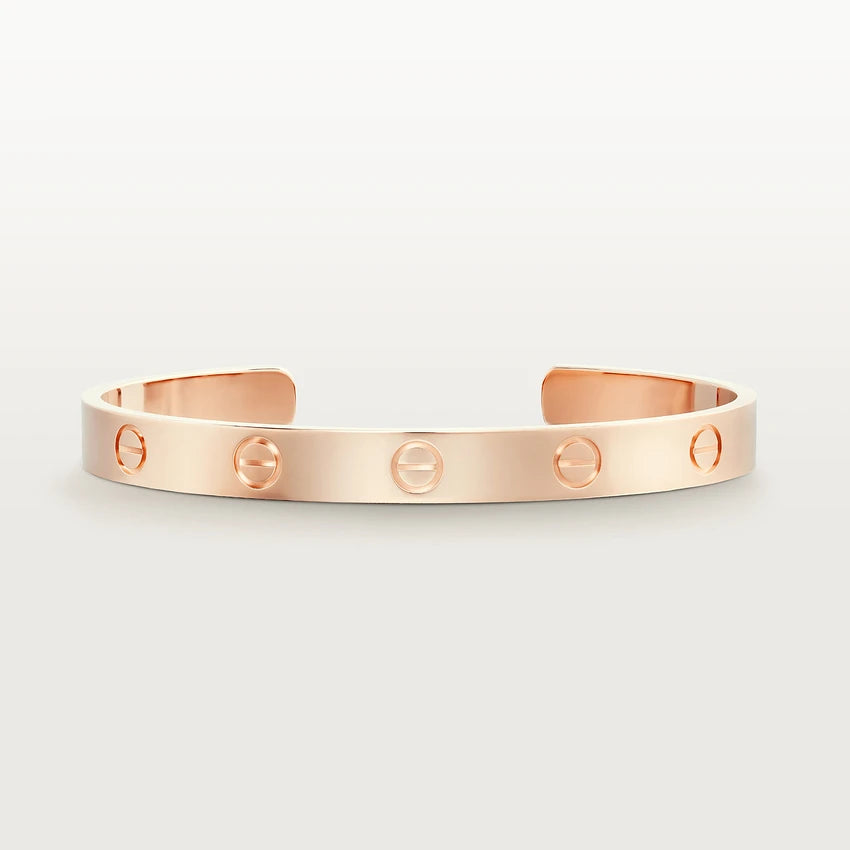 [Max Jewelry ]LOVE BRACELET 6.1MM OPEN CUFF
