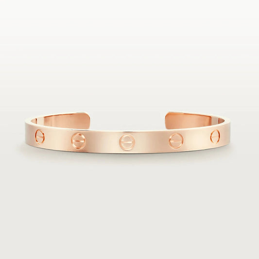 [Max Jewelry ]LOVE BRACELET 6.1MM OPEN CUFF
