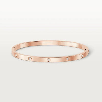 [Max Jewelry ]LOVE BRACELET 3.65MM 10 DIAMONDS