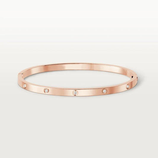 [Max Jewelry ]LOVE BRACELET 3.65MM 10 DIAMONDS