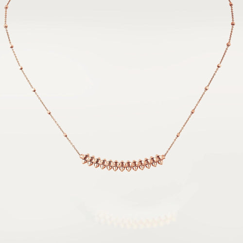 [Plus&Max]CLASH PINK GOLD NECKLACE
