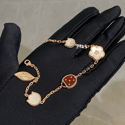 [Max Jewelry ]LUCKY SPRING 5 MOTIF BRACELET