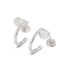 [Plus&Max]JUSTE EARRINGS SILVER