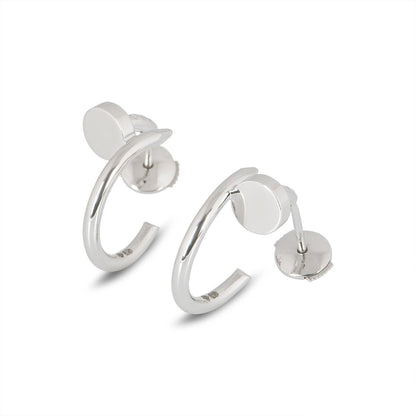 [Max Jewelry ]JUSTE EARRINGS SILVER
