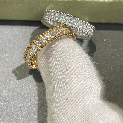 [Max Jewelry ]PERLEE DIAMOND SILVER RING