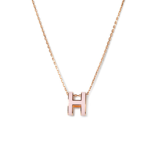 [Plus&Max]POP H PEDANT PINK GOLD