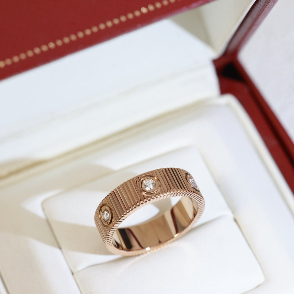 [Plus&Max]LOVE 6.5MM UNLIMITED RING, 6 DIAMONDS