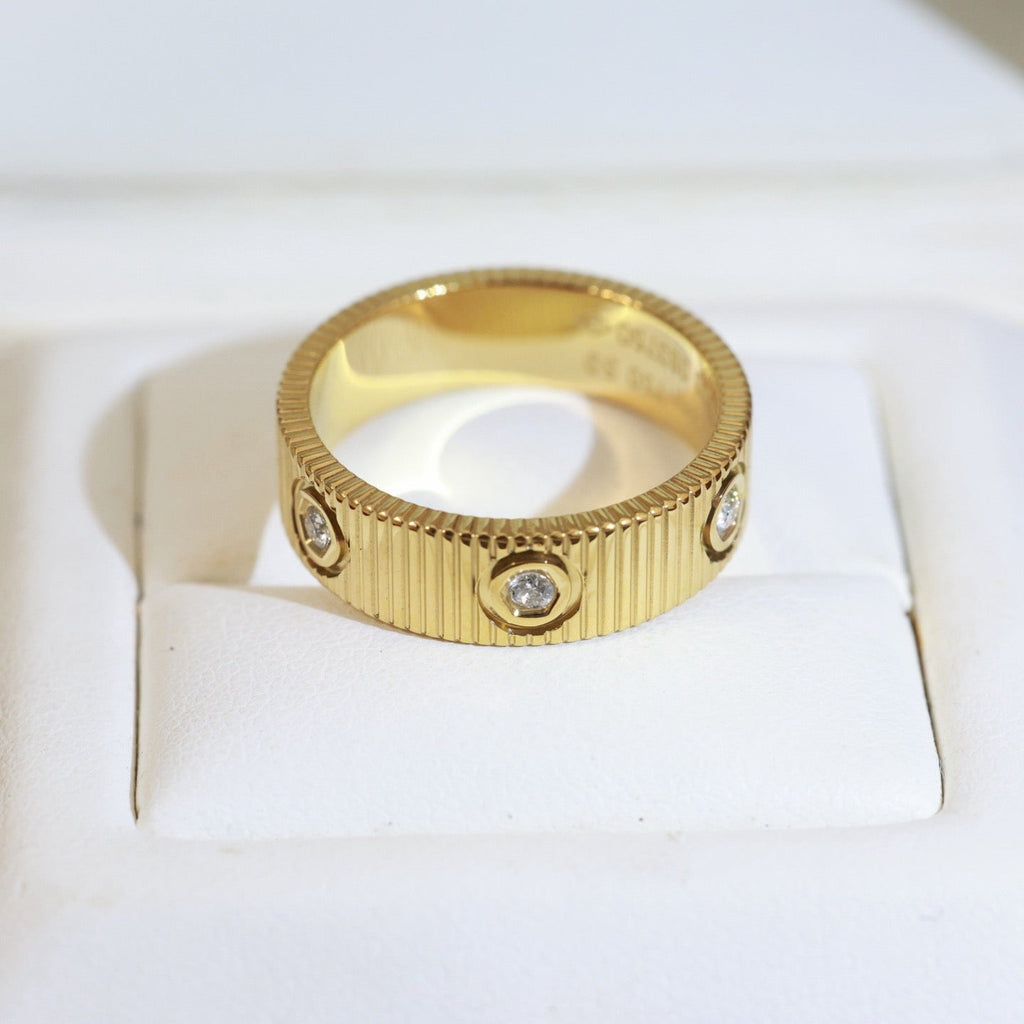 [Plus&Max]LOVE 6.5MM UNLIMITED RING, 6 DIAMONDS