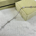 [Plus&Max]CLOVER 6 MOTIF DIAMOND LASER BRACELET