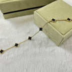 [Plus&Max]CLOVER 6 MOTIF  ONYXS BRACELET