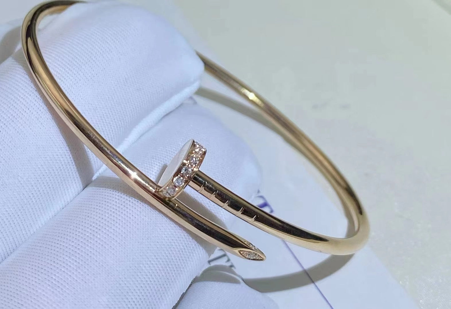 [Max Jewelry ]JUSTE BRACELET 2.5MM DIAMONDS