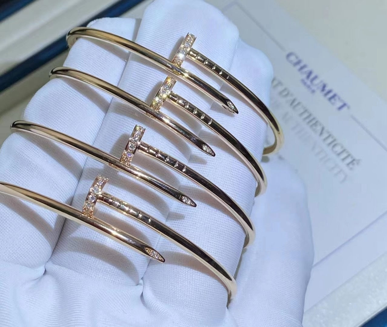 [Max Jewelry ]JUSTE BRACELET 2.5MM DIAMONDS