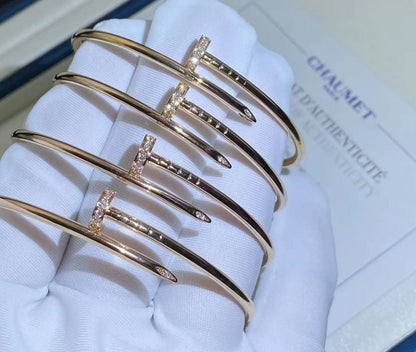 [Max Jewelry ]JUSTE BRACELET 2.5MM DIAMONDS