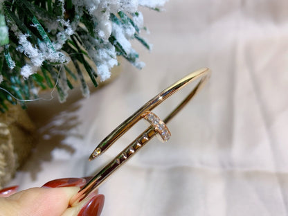 [Max Jewelry ]JUSTE BRACELET 2.5MM DIAMONDS