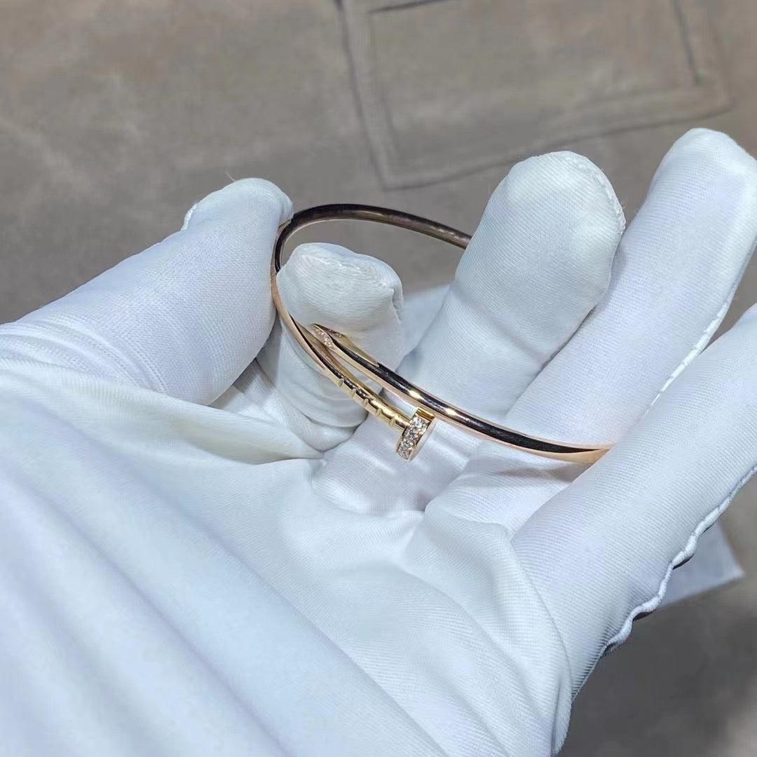 [Max Jewelry ]JUSTE BRACELET 2.5MM DIAMONDS