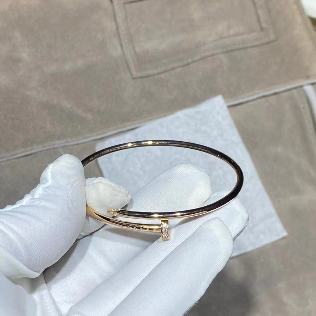 [Max Jewelry ]JUSTE BRACELET 2.5MM DIAMONDS