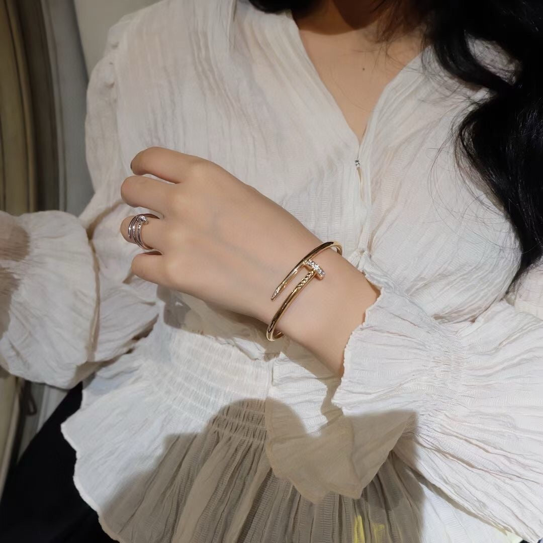 [Max Jewelry ]JUSTE BRACELET 3.5MM DIAMONDS
