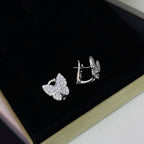 [Plus&Max]BUTTERFLY ALL DIAMOND EARRINGS
