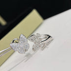 [Plus&Max]BUTTERFLY ALL DIAMOND EARRINGS