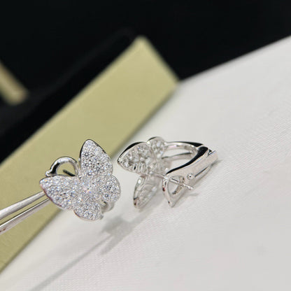 [Max Jewelry ]BUTTERFLY ALL DIAMOND EARRINGS