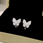 [Plus&Max]BUTTERFLY ALL DIAMOND EARRINGS