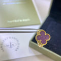 [Plus&Max]CLOVER  PURPLE VIOLET RING