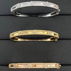 [Plus&Max]CLOVER BRACELET 4MM DIAMONDS
