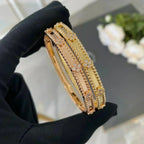 [Plus&Max]CLOVER BRACELET 4MM DIAMONDS