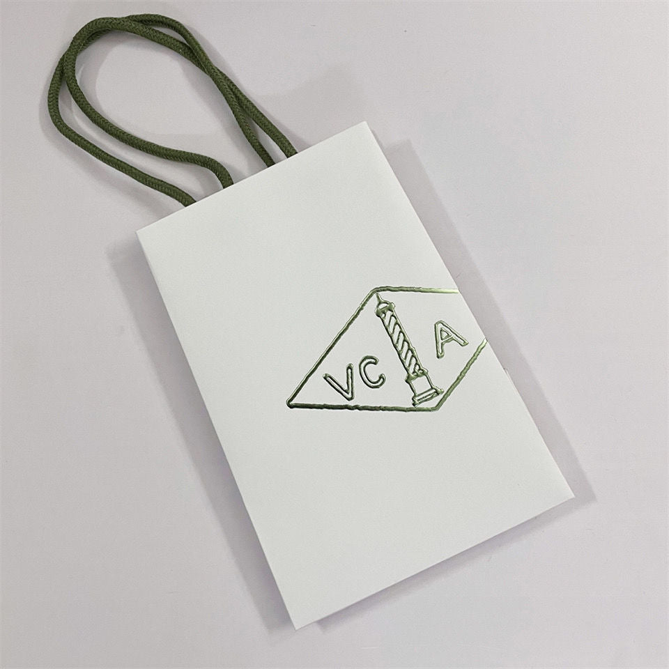 [Max Jewelry ]VA CLOVER BRACELET NECKLACE RING BOX GIFT BAG