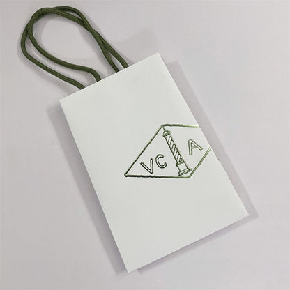[Max Jewelry ]VA CLOVER BRACELET NECKLACE RING BOX GIFT BAG