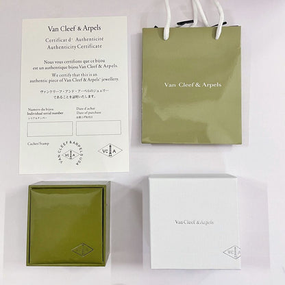 [Max Jewelry ]VA CLOVER BRACELET NECKLACE RING BOX GIFT BAG