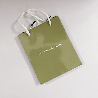 [Max Jewelry ]VA CLOVER BRACELET NECKLACE RING BOX GIFT BAG