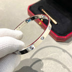 [Plus&Max]LOVE BRACELET 6.1MM 10 DIAMONDS
