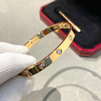 [Plus&Max]LOVE BRACELET 6.1MM 10 DIAMONDS