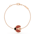 [Plus&Max]LUCKY SPRING 1 MOTIF PINK GOLD BRACELET