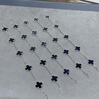 [Max Jewelry ]CLOVER 5 MOTIF PIETERSITE BRACELET COLLECTION