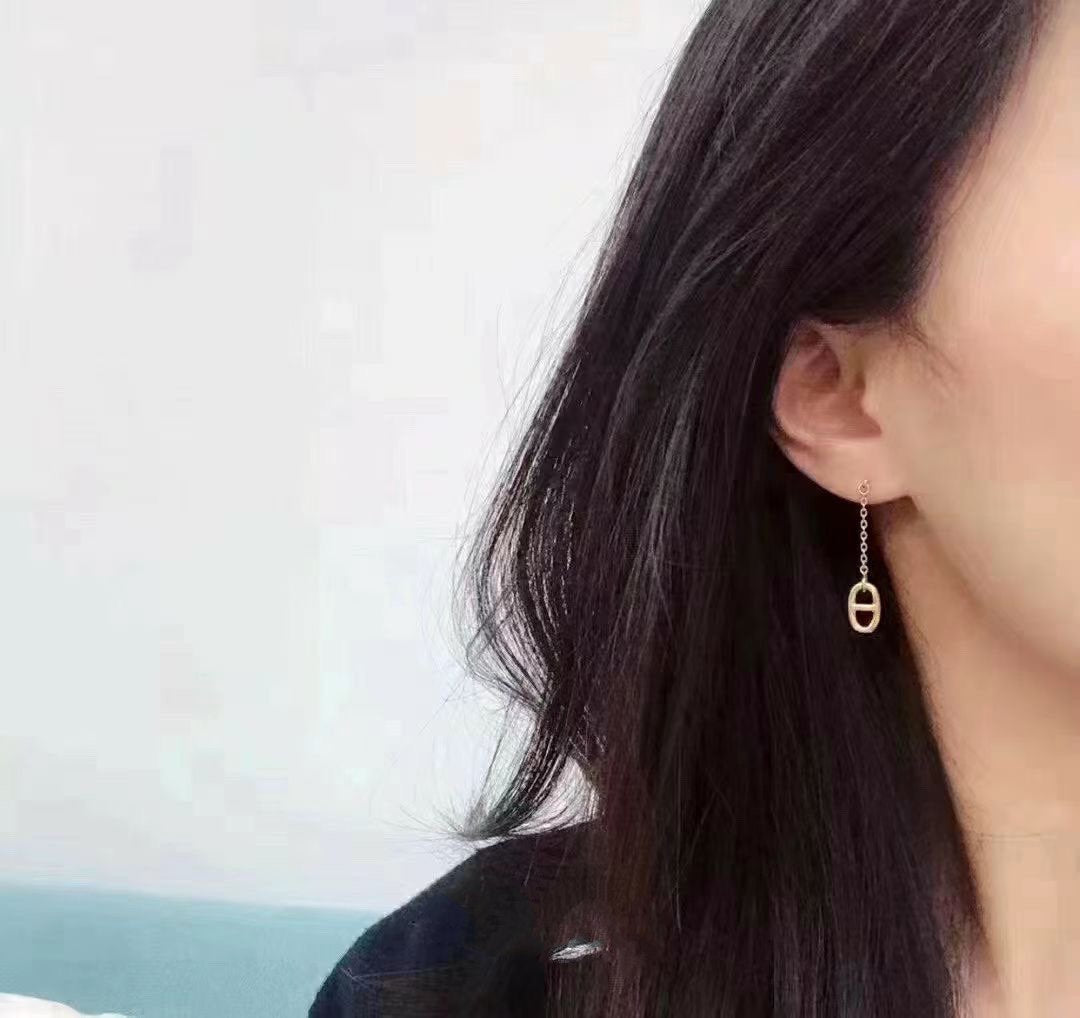 [Max Jewelry ]CHAINE TASSEL EARRINGS