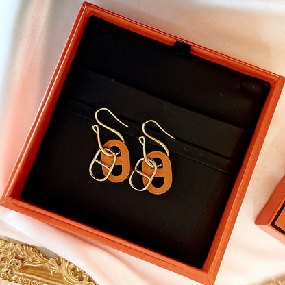 [Max Jewelry ]HM O'MAILLON GOLD EARRINGS