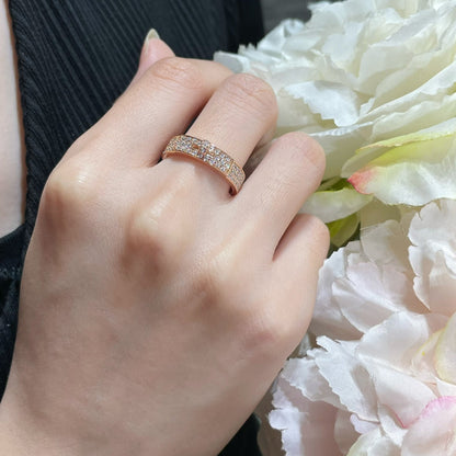 [Max Jewelry ]KELLY PINK GOLD DIAMOND RING