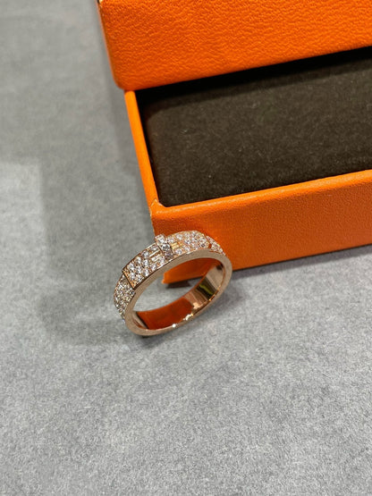 [Max Jewelry ]KELLY PINK GOLD DIAMOND RING