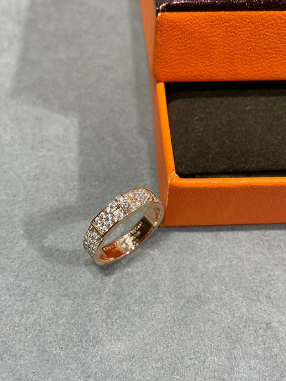 [Max Jewelry ]KELLY PINK GOLD DIAMOND RING