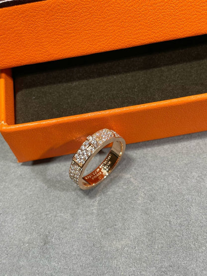 [Max Jewelry ]KELLY PINK GOLD DIAMOND RING