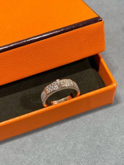 [Max Jewelry ]KELLY PINK GOLD DIAMOND RING