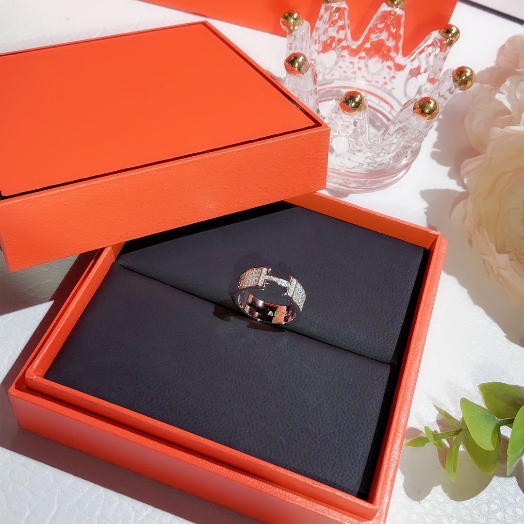 [Max Jewelry ]H RING FULL DIAMOND